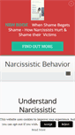 Mobile Screenshot of narcissisticbehavior.net